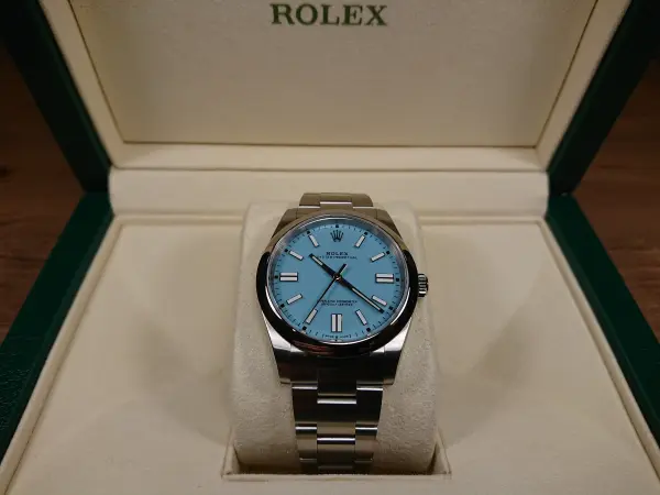 ROLEX OYSTER PERPETUAL 41 TIFFANY KADRAN