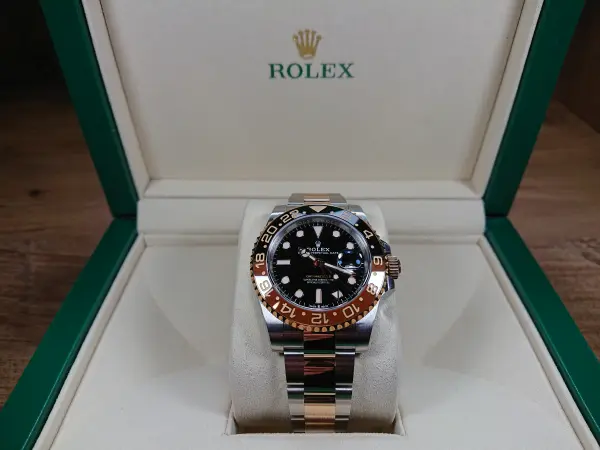 ROLEX GMT MASTER II EVEROSE GOLD (ROOTBEER)